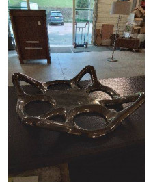 CENTRE DE TABLE CÉRAMIQUE LUSTREE