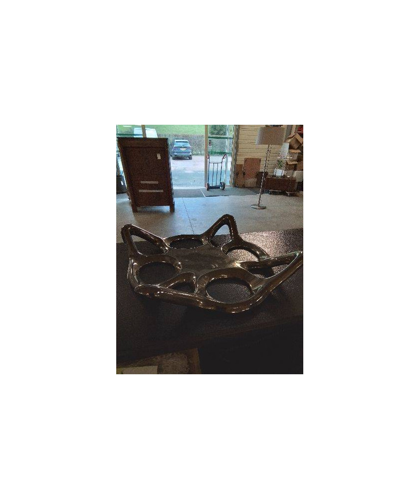 CENTRE DE TABLE CÉRAMIQUE LUSTREE