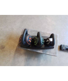 SET DE 3 HALTERES SPORTNOW KEELBELL 15 10 5 KG