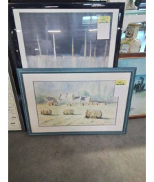 AQUARELLE LES MEULES 