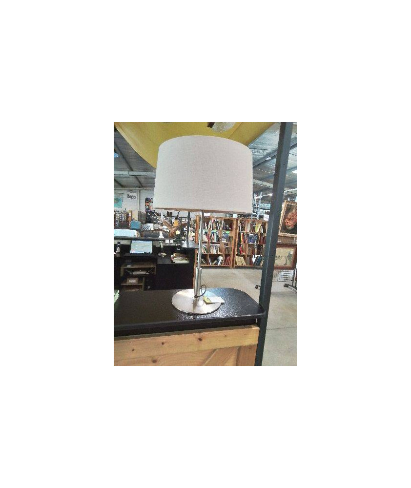 LAMPE DIANA EDITION SANTA&COLE DESIGN MIGUEL MILA A MILA F CORREA 1995  MÉTAL BROSSÉ 