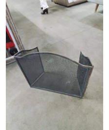 PARE FEU DE CHEMINÉE CINTRÉ 3 VANTAUX 