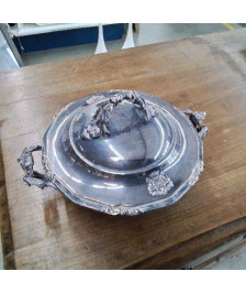 SOUPIERE METAL ARGENTÉ 