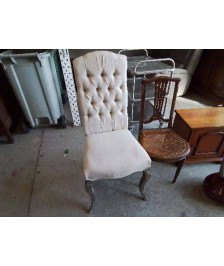 CHAISE TAPISSÉ STYLE LOUIS XV