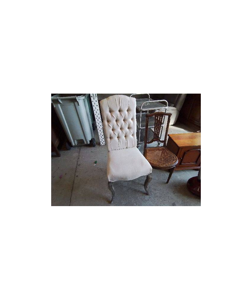 CHAISE TAPISSÉ STYLE LOUIS XV