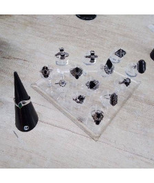 BAGUE EN ARGENT À L\'UNITÉ