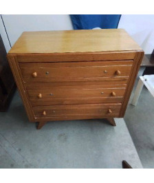 COMMODE 3 TIROIRS VINTAGE