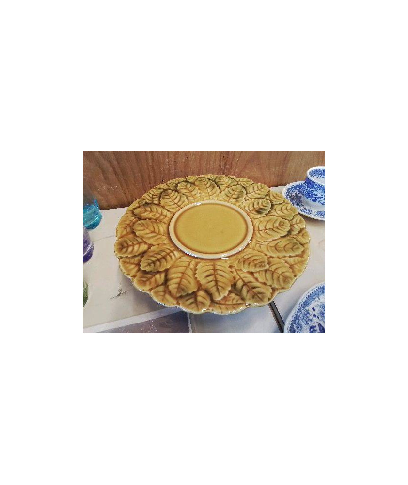 PLAT EN GRES ÉMAILLÉ 