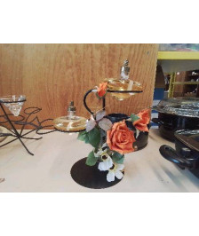 DIFFUSEUR PIED MOTIF FLORAL 