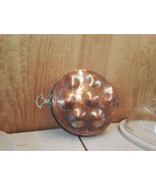 POÊLE À ESCARGOT CUIVRÉ 