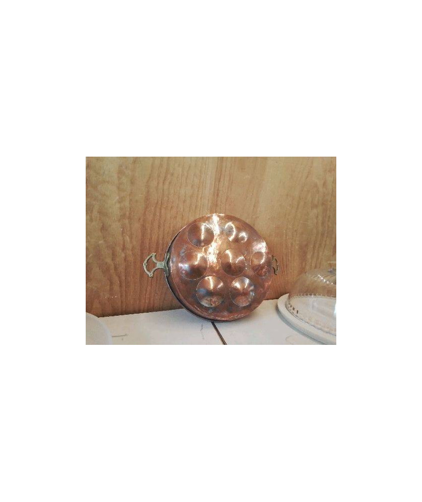 POÊLE À ESCARGOT CUIVRÉ 