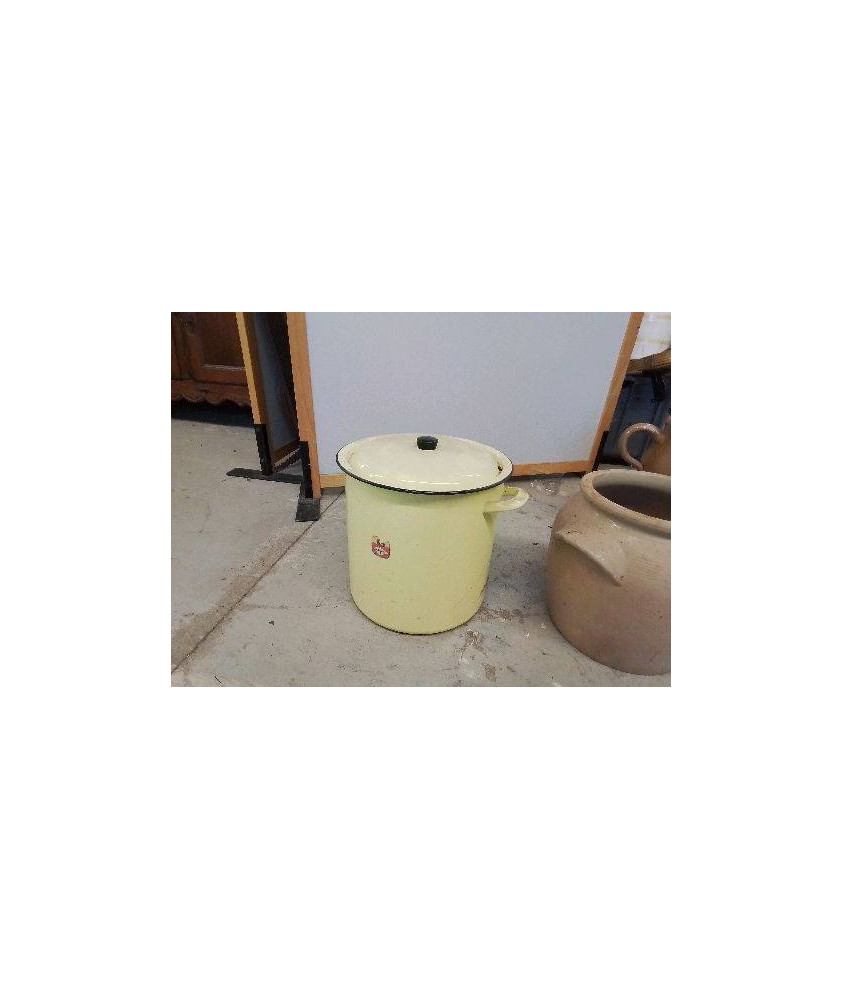 FAITOUT EN TAULE ÉMAILLÉE 