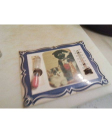 THERMOMETRE SABLIER CHAT