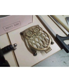 DESSOUS DE PLAT HIBOU