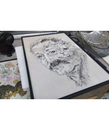 DECO DESSIN BRASSENS- CHAT
