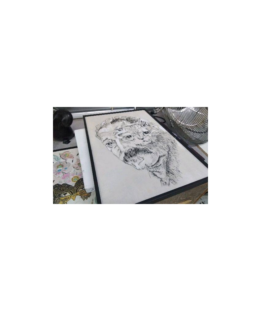 DECO DESSIN BRASSENS- CHAT