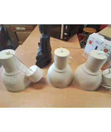 SUSPENSION MÉTAL BLANC 