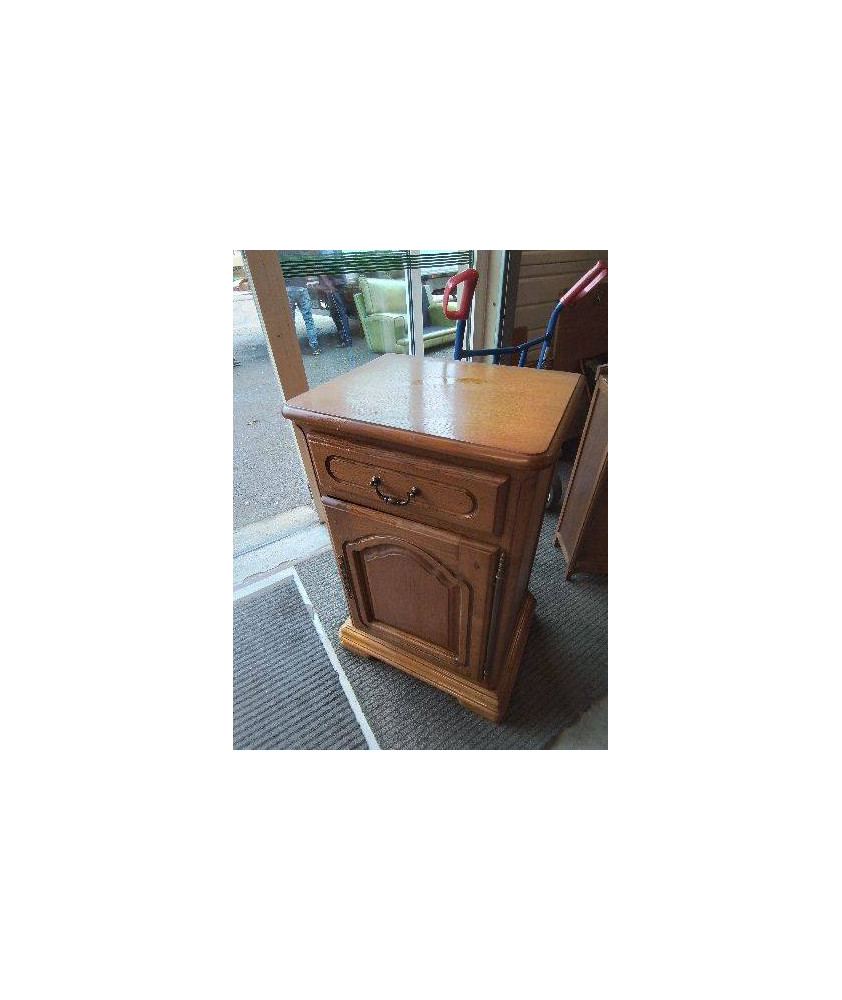 CONFITURIER BOIS CMAIR MOULURÉ 1 TIROIR 1 PORTE STYLE RÉGENCE 