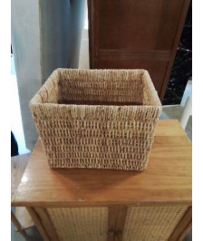 PANIÈRE RECTANGULAIRE VANNERIE 