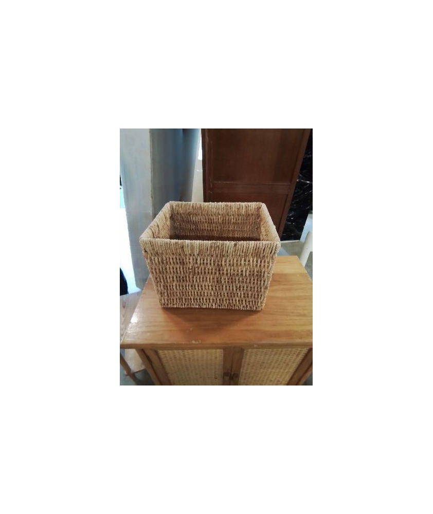PANIÈRE RECTANGULAIRE VANNERIE 