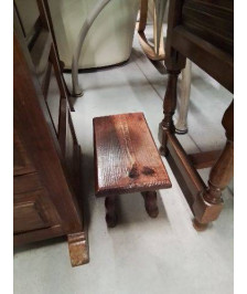 PORTE PLANTE RECTANGULAIRE BOIS PIEDS TOURNÉS 