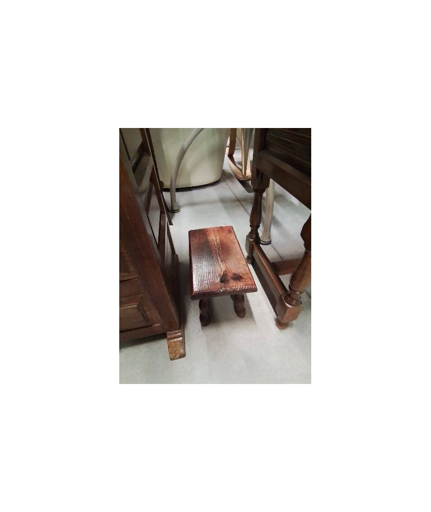 PORTE PLANTE RECTANGULAIRE BOIS PIEDS TOURNÉS 