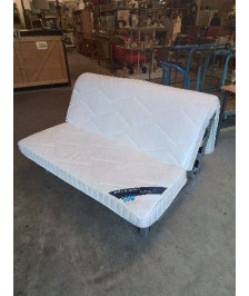 BZ MATELAS SIMMONS LOTUS A RESSORTS ENSACHÉS HOUSSE TISSU NOIR