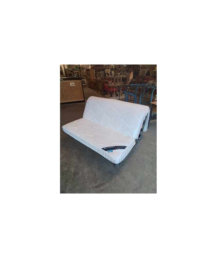 BZ MATELAS SIMMONS LOTUS A RESSORTS ENSACHÉS HOUSSE TISSU NOIR