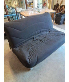 BZ MATELAS SIMMONS LOTUS A RESSORTS ENSACHÉS HOUSSE TISSU NOIR