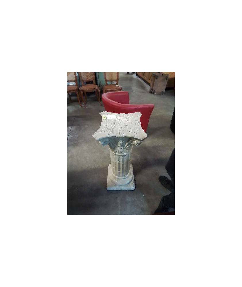 COLONNE A L ANTIQUE PLATRE PEINT