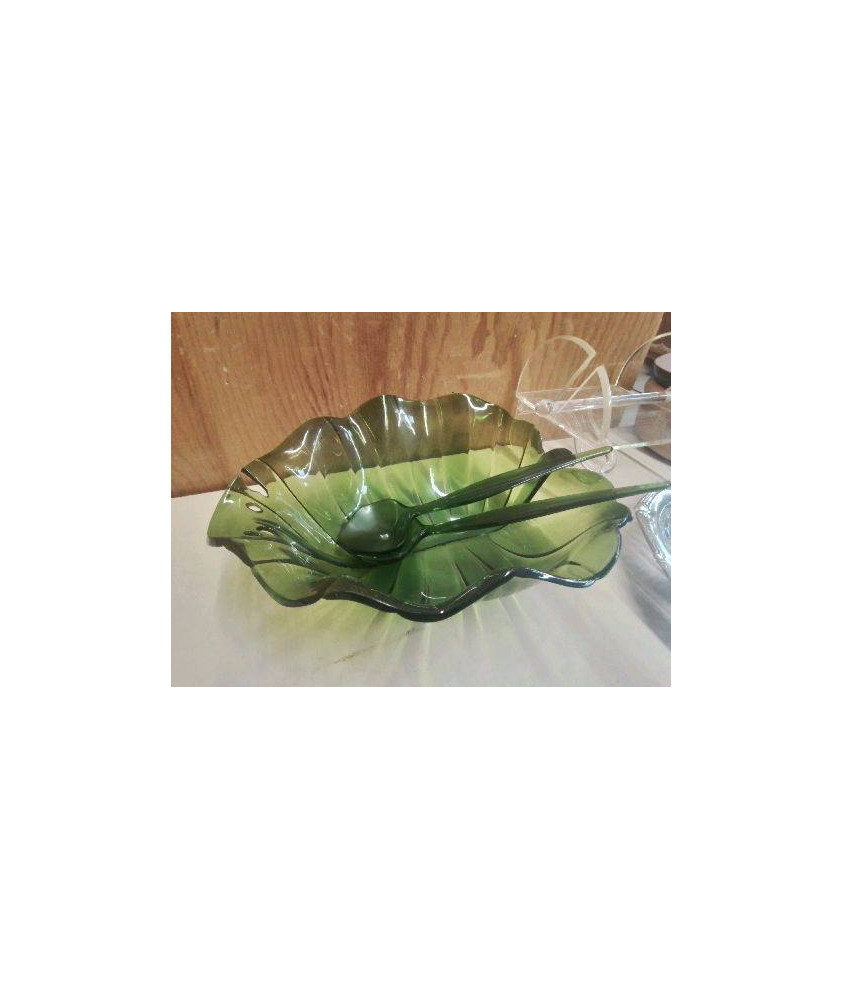 SALADIER EN PLEXI AVEC COUVERT