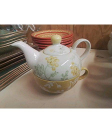 ENSEMBLE THÉIÈRE AVEC TASSE 