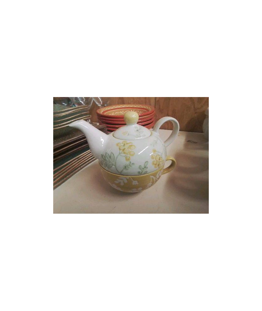 ENSEMBLE THÉIÈRE AVEC TASSE 