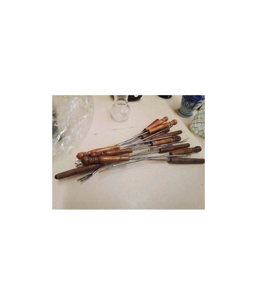 LOT DE PIQUE A FONDUE 