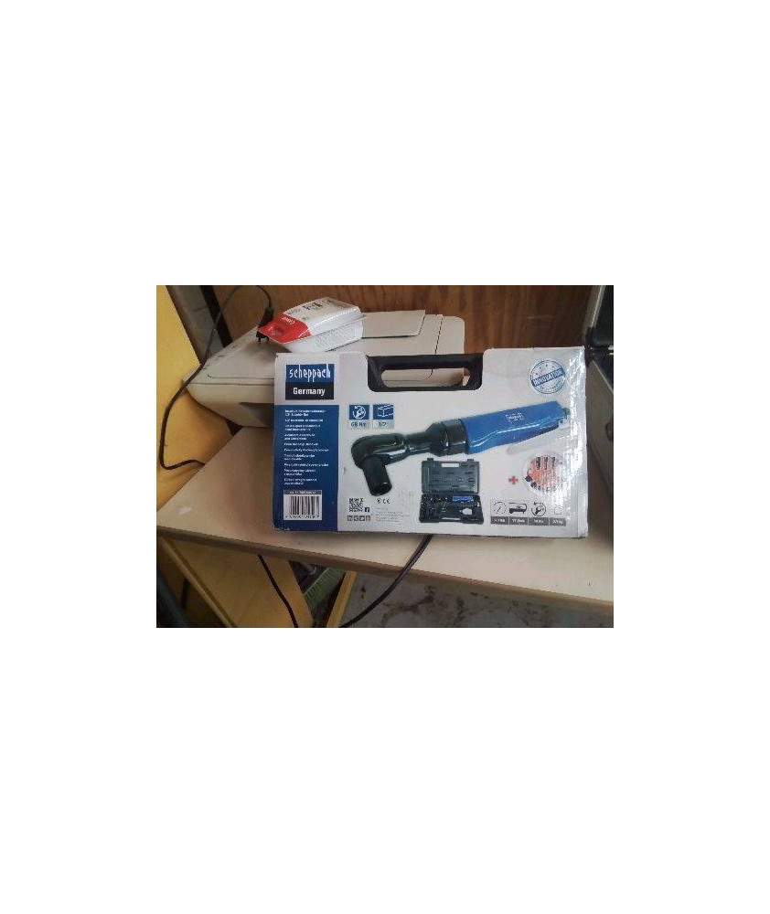 CLEF A DOUILLES PNEUMATIQUE SCHEPPACH