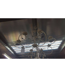 LUSTRE ECRU 8 BRANCHES