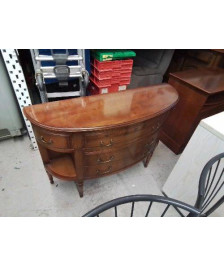 CONSOLE EN MERISIER DE STYLE LOUIS PHILIPPE