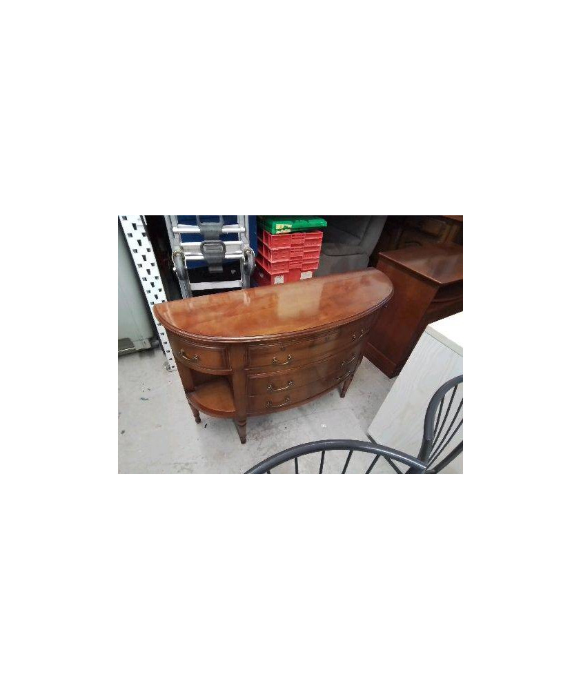 CONSOLE EN MERISIER DE STYLE LOUIS PHILIPPE