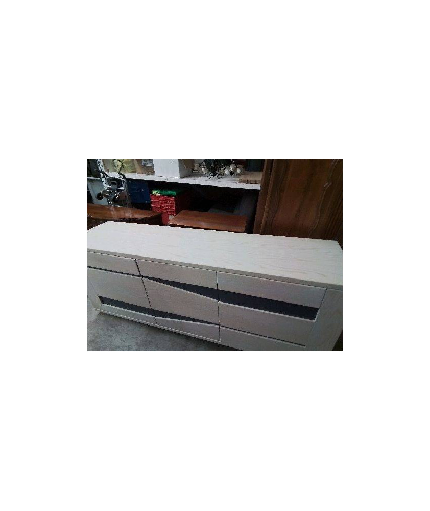 ENFILADE DESIGN CONTEMPORAIN BOIS CERUSÉ