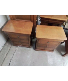 TABLE DE CHEVET EN MERISIER LOUIS PHILIPPE