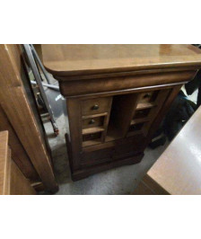 PETIT MEUBLE DE RANGEMENT MULTI TIROIRS EN MERISIER