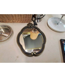 MIROIR STYLE LOUIS XV EN BRONZE