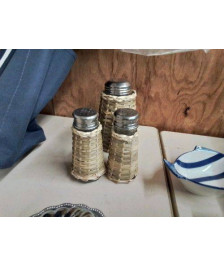 ENSEMBLE SALIÈRE POIVRIÈRE ET SUCRIERE