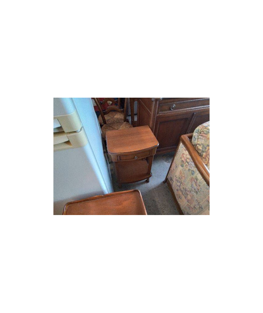 TABLE DE CHEVET EN MERISIER 