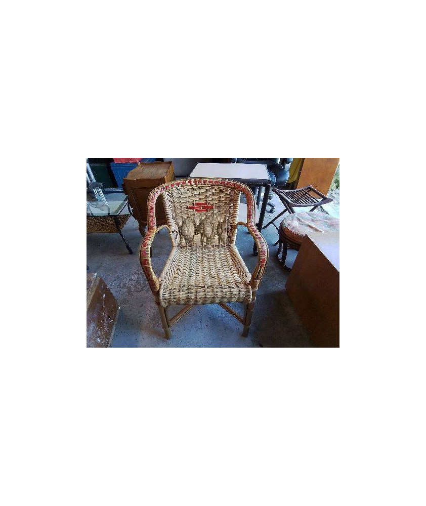 FAUTEUIL EN ROTIN 
