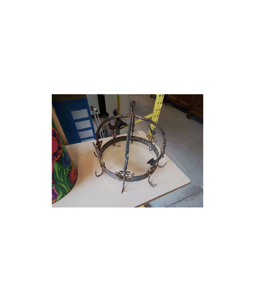 COURONNE D’OFFICE EN FER FORGÉ 