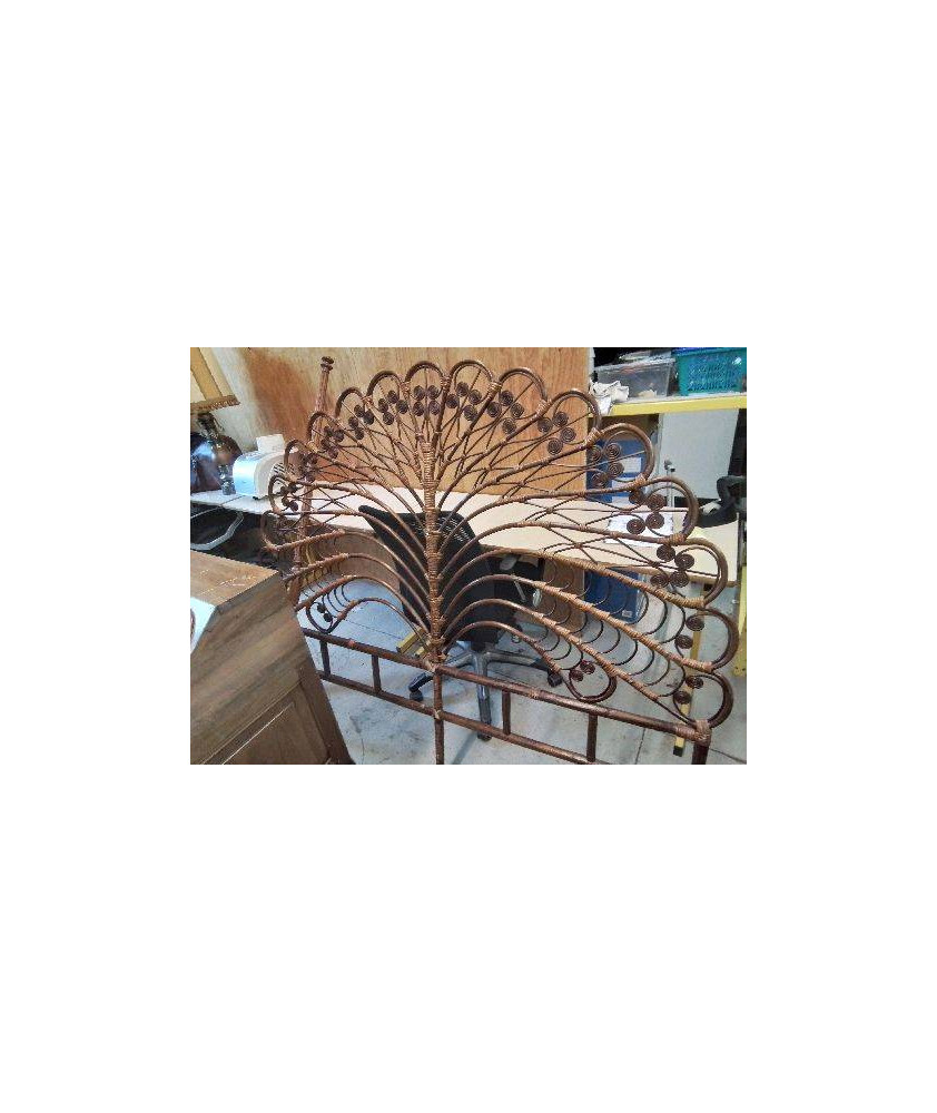 TÊTE DE LIT EN ROTIN EMMANNUEL