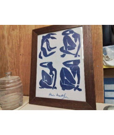CADRE HENRI MATISSE NU BLEU 