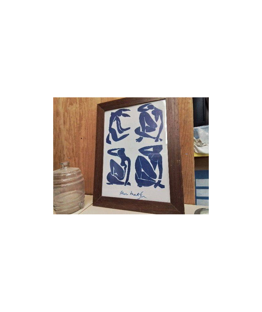 CADRE HENRI MATISSE NU BLEU 