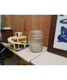 BOMBONNE À EAU EN VERRE 